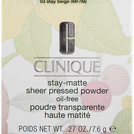Clinique Stay-Matte Sheer Powder